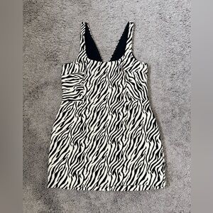 Bec + Bridge Zebra Pattern Dress